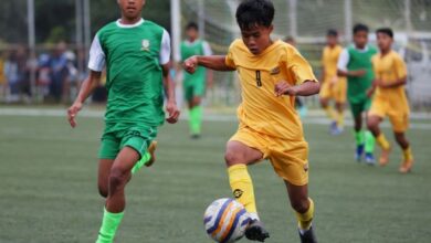 The U-16 match in Shillong. Photo sourced