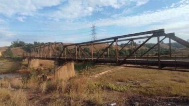 The Moolamanoh bridge has been lying in a shambles for years. Photo sourced