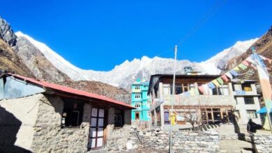 A stone village on the way to Langtang. Photo by MM