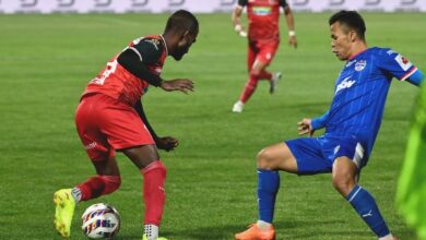 A file photo of an NEUFC match in Shillong. Photo sourced