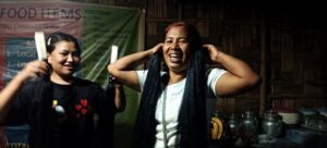 Toiman Pansa (right) shares a joke. Photo by MM