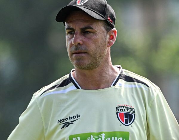 NEUFC assistant coach Sergio Sesi. Photo sourced