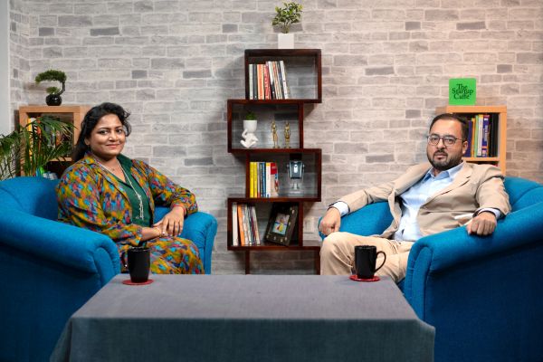 Punitha SR, Founder of MyTreya, at The Startup Caffe. Photo sourced