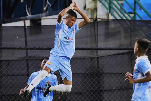 SPL 2025: Laitkor's Freelyson Tariang celebrates his first goal. Photo sourced