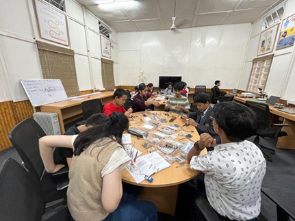 Students in the STEM Lab on the NECTAR office campus at Barik Point in the city. Photo sourced