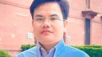 Rup Singh Chakma, the president of the newly formed youth organisation