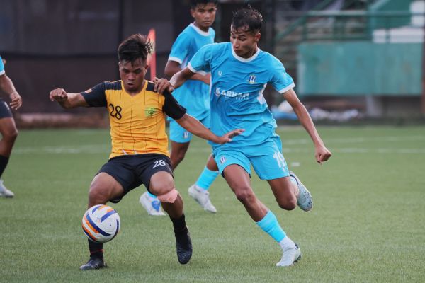 SPL 2025: Rangdajied United in blue, Nongrim Hills in yellow-black. Photo sourced