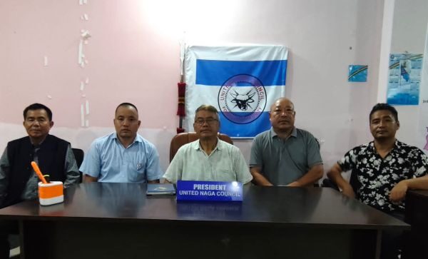 The United Naga Council leaders. Photo sourced