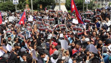 Nepal protest image courtesy: X handle of @NepalsRhinoArmy