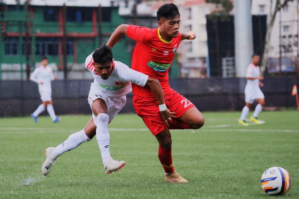 Shillong Lajong in red, Langsning in white. Photo sourced