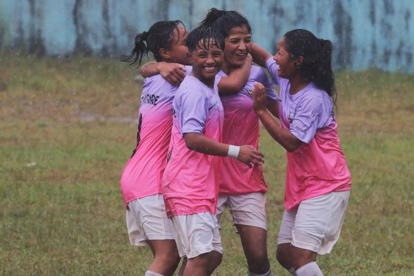 MWSL 2025: Bright Future celebrate their second goal. Photo sourced