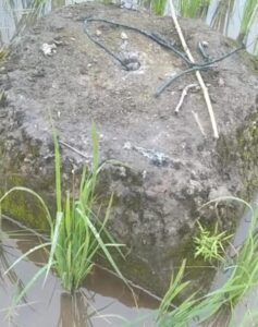 The 1951 pillar. Photo shared by KSA