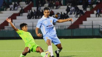 SPL 2025: Mawlai in green, Laitkor in blue. Photo sourced