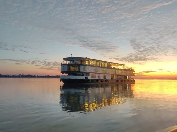 The Brahmaputra river cruise. Photo sourced