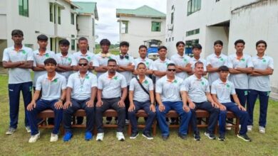 Meghalaya U-19 men's team. Photo sourced