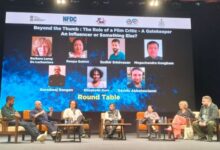 The panel discussion at IFFI Goa. Photo sourced