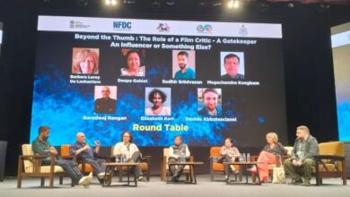 The panel discussion at IFFI Goa. Photo sourced