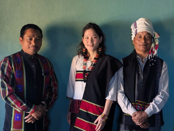 Anna Notsu in the traditional Biate attire. Photo sourced