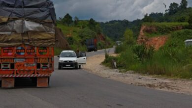 The NHAI revenue figures being identical for two non-identical periods is highly unusual. A representational photo of a highway in Meghalaya by MM
