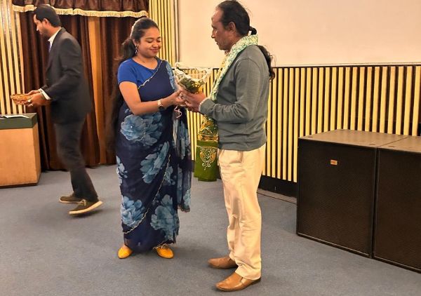 Raphael Warjri at the Kolkata International Film Festival 2025. Photo sourced