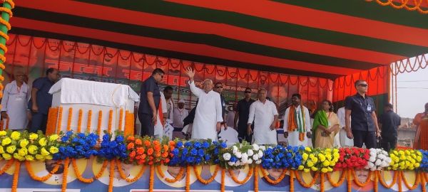 Nitish Kumar has over Rs 250-crore assets. Image from the X handle of @NitishKumar