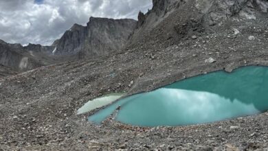 Photo of Manasarovar by author
