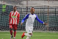 Nongkseh's Kynsaibor Lhuid celebrates scoring. Photo sourced