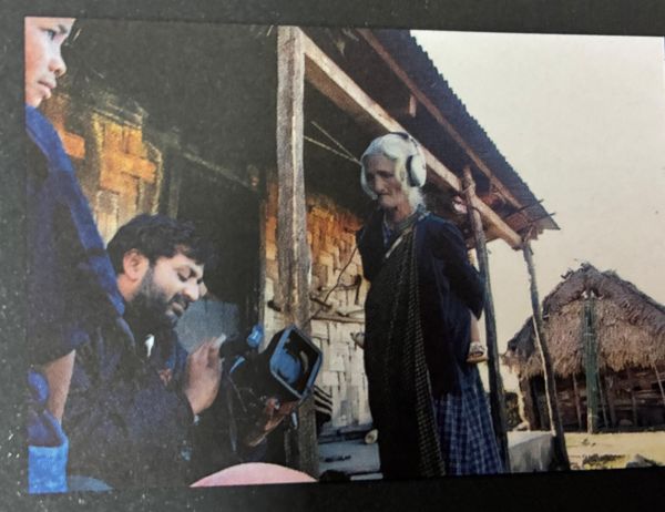 Tarun BHartiya with Kong Spility. A photo from the book