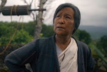 Biana Momin played Malthi Chettathi, a Malaysian woman, in 'Eko'. Photo courtesy X handle @Aneesh_98