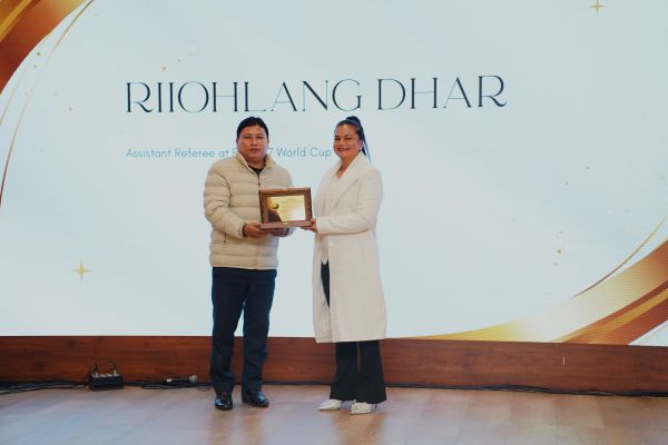 Riiohlang Dhar at the MFA Awards in December 2025. Photo sourced