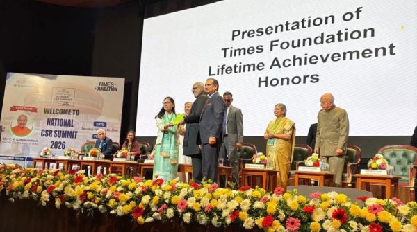 Agatha Sangma receives the honour. Photo sourced