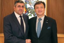 Japanese minister Horii Iwao (right). Photo courtesy from the X post of @UNWTO