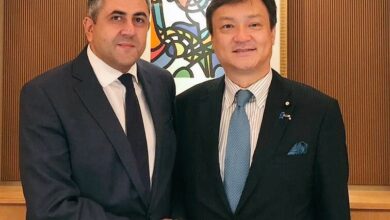 Japanese minister Horii Iwao (right). Photo courtesy from the X post of @UNWTO