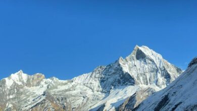 The Annapurna range in nepal. Photo by MM