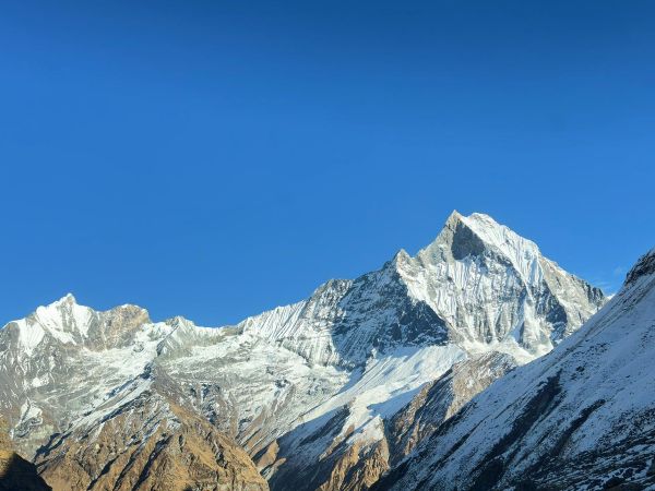 The Annapurna range in nepal. Photo by MM