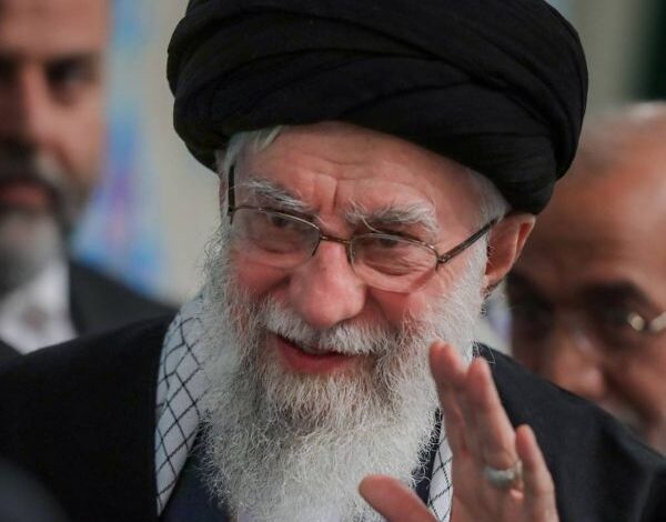 Image of Ayatollah Ali Khamenei from the X handle of @khamenei_ir