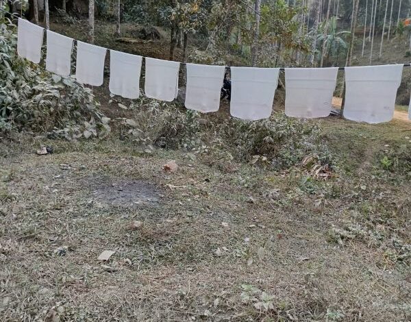 The Mendipathar coop latex unit. Photo by author