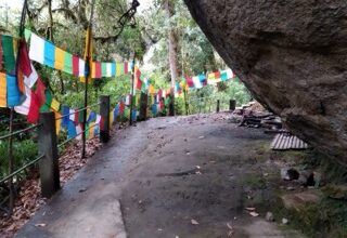 A file photo of Mechuka, where Buddism and Donyi Polo are the primary religions practised. Photo by MM