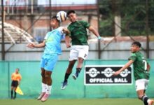 SPL 2026: Nangkiew Irat in green-white, Nongkseh in blue. Photo sourced