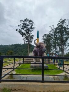 The history of Kodaikanal at Moir Point is written not only in the landscape, but also in the road that first opened a passage through it. Photo by author