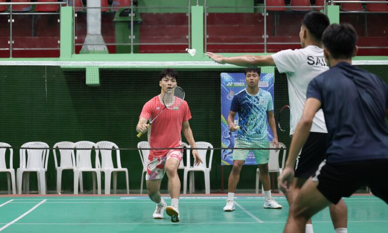 Mizoram players practising. Lalthazuala is in pink. Photo sourced
