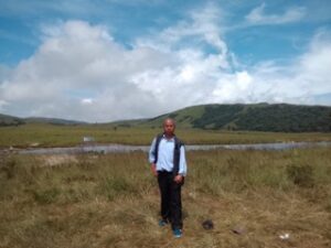 Bah Nicholas who hosted the author at Laitduh