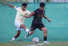 SPL 2026: Mylliem in black, Shillong Lajong in yellow-white. Photo sourced