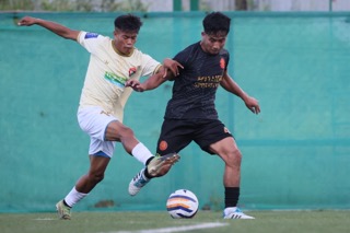 SPL 2026: Mylliem in black, Shillong Lajong in yellow-white. Photo sourced