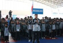 The Meghalaya contingent. Photo sourced