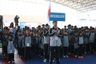 The Meghalaya contingent. Photo sourced