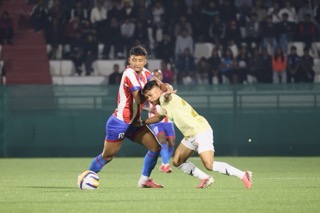 SPL 2026: Langsning in red-white-blue, Shillong Lajong in yellow-white. Photo sourced